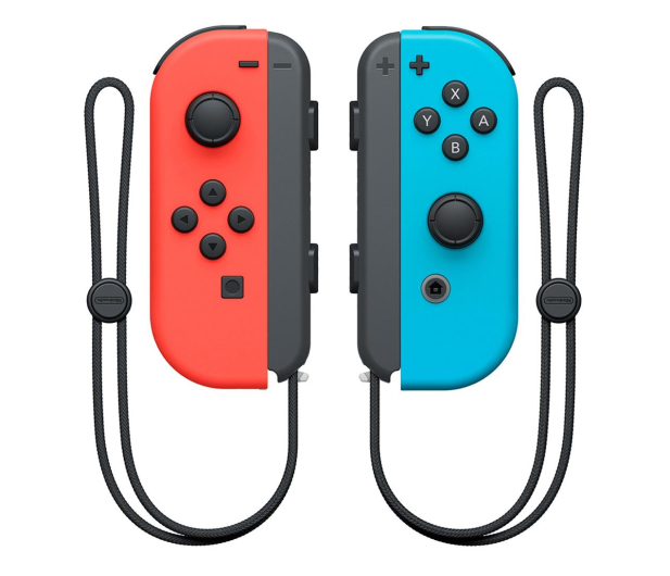 Nintendo Switch Joy-Con Controller - Czerwony / Niebieski - 468355 - zdjęcie
